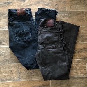 Bundle of Lucky Brand and Guess Jeans
